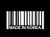 Made in Korea Barcode Decal Vinyl StickerCars Trucks Vans Walls Laptop White5.5 x 2.6 inDUC1339