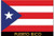 World By Shotglass Puerto Rico Flag Caribbean Fridge Collector's Souvenir Magnet 2.5" X 3.5"