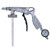 TCP Global Air Undercoating Spray Gun - Apply  Rubberized Undercoat  Rust Proofing  Chip Guard Paint - Pneumatic Automotive Application Sprayer Includes Regulator fits Quart Cans and Bottles