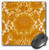 3dRose LLC 8 x 8 x 0.25 Inches Golden Orange Floral Mouse Pad  mp_60503_1