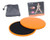 ITTA Gliding Discs  Double Sided Slider Discs Exercise Sliders  2 Dual Sided Gliding Sliding Discs for Core Fitness  Gym  Carpet and Hardwood Floors Home Abdominal Exercise Equipment  Orange