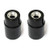 RLECS 2pcs E12 Candelabra Base Lamp Holder Light Socket Black Keyless Phenolic Candelabra Base