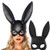 Bunny Mask Women's Masquerade Rabbit Mask Halloween Easter Party Costume Accessory
