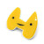 I Heart Guts Thyroid Gland Lapel Pin - Burn Thyroid Burn