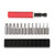 Tonsiki 1 4 Inch Hex Shank Drill Bit Extension Bar Telescopic Extend Socket Bit Holder with Torx Security Screwdriver Bit