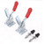 2 Pcs 900N Toggle Latch Clamp Holding Horizontal Capacity Hand Quick Release Tool GH-201B
