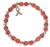 Hidden Hollow Beads Cancer Awareness 6mm Beaded Stretch Bracelet  Adult Size  Comes Packaged  Leukemia - Orange