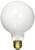 Bulbrite Incandescent G30 Medium Screw Base  E26  Light Bulb  25 Watt  White