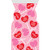 Creative Converting Valentine's Day Hearts Cello Bags with Zipper  9" x 5"  Multi-color