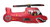 Red Hawk Military Helicopter Jumbo 36" Foil Party Balloon