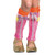 Winx Club Stella Leg Covers  Pink Orange  One Size