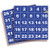 Consecutive Number Vinyl Stickers  1 to 50  1.5-inch  1 Set  Blue Self Adhesive Premium Decal. Ideal for Inventory  Storage  Organizing  Boxes  Bins  Toolbox  Lockers and More. Indoor  and  Outdoor