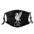 TONYSTAR Liverpool F.C. Face Mask Windproof Dustproof Mouth Cover with 2 Filter Adjustable Elastic Strap for Men and Women Made in USA