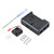 Makerfire Raspberry Pi 3 Case Protective Case Enclosure Box with Mini Cooling Fan Heatsink Kit  for the Raspberry Pi 2 Model B and Raspberry Pi 3 Model B
