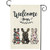 Welcome Peeps Easter Garden Flag Double Sided Happy Easter Bunny Vertical Burlap Yard Flags  Spring Banner Outdoor Decoration 12.5 x 18 Inch Welcome Peeps Easter Garden Flag Double Sided Happy Easter Bunny Vertical Burlap Yard Flags  Spring Banner Outdoor Decoration 12.5 x 18 Inch