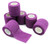First Aid Tape Coban Self Adhesive Bandage First Aid Bandages Cohesive Wrap Colorful Bandages 2 inches x 5 Yards 6 Packs Purple