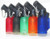 Pack of 5 Single Jet Flame Torch Lighter Windproof Refillable Cigarette Lighter Red Black Green Blue Orange