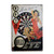 PEI's Aim for a Bull's Eye  Sexy Girl Retro Vintage Tin Metal Sign  Wall Decor for Home Garage Bar Man Cave  8x12 20x30cm