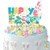 Happy Easter Cake Topper Bunny Rabbit Easter Egg Cake Decor for Spring Easter Party Decorations