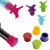 Cepansail Wine Stoppers Silicone Little Bird Wine Bottles Reusable Caps Stoppers for Wine and Beer Bottles, Cork Replacement for Wine (9 Pack)