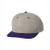 6089M Classic Snapback Pro-Style Wool Cap by Flexfit  Heather Purple  One Size