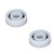Othmro Deep Groove Ball Bearing Full Ceramic Bearing Zirconia Ceramics 10-20% 2pcs 608 Plastic Bearings 8x22x7mm