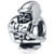 Christmas Santa Claus Charms fits Pandora Charm Bracelet  Antique 925 Sterling Silver Beads with Screw Thread