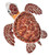 Wild Republic Hawksbill Sea Turtle Plush  Stuffed Animal  Plush Toy  Gifts for Kids  Cuddlekins 12 Inches