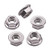UNC 3 8-16 inch Serrated Flange Hex Lock Nuts ?20 Pack   304 18-8 Stainless Steel lock nut  Bright Finish Hex lock Nuts