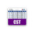 CST Badge Buddy Horizontal w Height  and  Weight Conversion Charts  Standard  Purple
