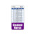Student Nurse Badge Buddy Vertical w Height  and  Weight Conversion Charts  Standard  Purple