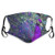 Purple Peacock Washable Reusable Dust Filter Warm Cotton Face and Reusable Windproof Mouth