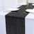 Zdada 2PCS Black Sequin Party Sequin Table Runner Shiny Rectangle Table Runner-12 by 72"