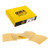 Dura-Gold - Premium - 400 Grit Gold - 1 4 Sheet Hook  and  Loop Sandpaper 5.5" x 4.5" - For Automotive  and  Wookworking Palm Sanders - Box of 25