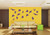 Picniva Purple 16 birds removable Vinyl Wall Decal Home Dicor