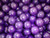 Oak Leaf Purple Grape Gumballs 1 Diameter  1 Pound