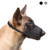 JWPC Nylon Dog Muzzle - Adjustable Quick Fit pet Muzzle Prevent from Biting Barking and Chewing for Small Medium Large Dogs Black 2XL
