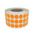 Royal Green Neon Orange Dot Stickers 8mm Circle Dot Labels on a Roll 1 4" - 2000 Pack