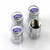 4pcs Silver Wheel Tire Valve Stem Caps Auto Car Accessories Continental Designed Ford