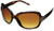 Foster Grant Women's April Oval Sunglasses  Tortoise Brown  54 mm