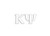 Officially Licensed Kappa Psi 6" x 3" Window Decal - White