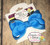 Solid Island Blue Boutique Hair Bow 3" MADE IN USA