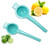 JACHI Manual Juicer Lemon Squeezer Citrus Lemon Squeezer Fruit Juicer Lime Press Orange Hand Fruit Press Squeezer Citrus Juicer Blue-set