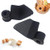 2Pcs Bread Maker Paddle  Non-stick Breadmaker Blade  Stainless Steel Kneading Blade Part Mixing Paddle Replacement for Bread Maker Machine  Black