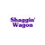 Shaggin Wagon - Vinyl Decal Sticker - 6" x 2.5" - Purple