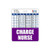 Charge Nurse Badge Buddy Horizontal w Height  and  Weight Conversion Charts  Oversized  Purple
