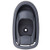 LUJUNTEC Interior Door Handle Driver Side Replacement for 2001-2004 for Kia Spectra Gray