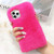 for iPhone 11 Pro Case Cute Girly Faux Fur Case with Chic Bling Crystal Diamond Bowknot Flexible Silicon Soft Fluffy Furry Shockproof Protective Phone Case for iPhone 11 Pro Rose red