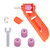 Drill Bit Sharpener Portable Diamond Drill Bit Sharpening Tool Corundum Grinding Wheel for Iron-based Drill Bits Fit Width Range-Orange
