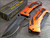 TAC-FORCE Spring Assisted Open EMT ORANGE Tactical RESCUE Folding Pocket Knife